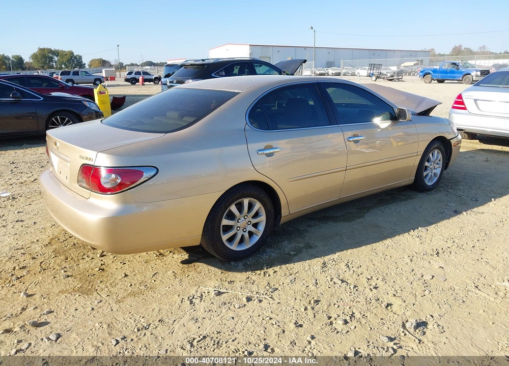 2003 LEXUS ES 300 VIN: JTHBF30G430125480