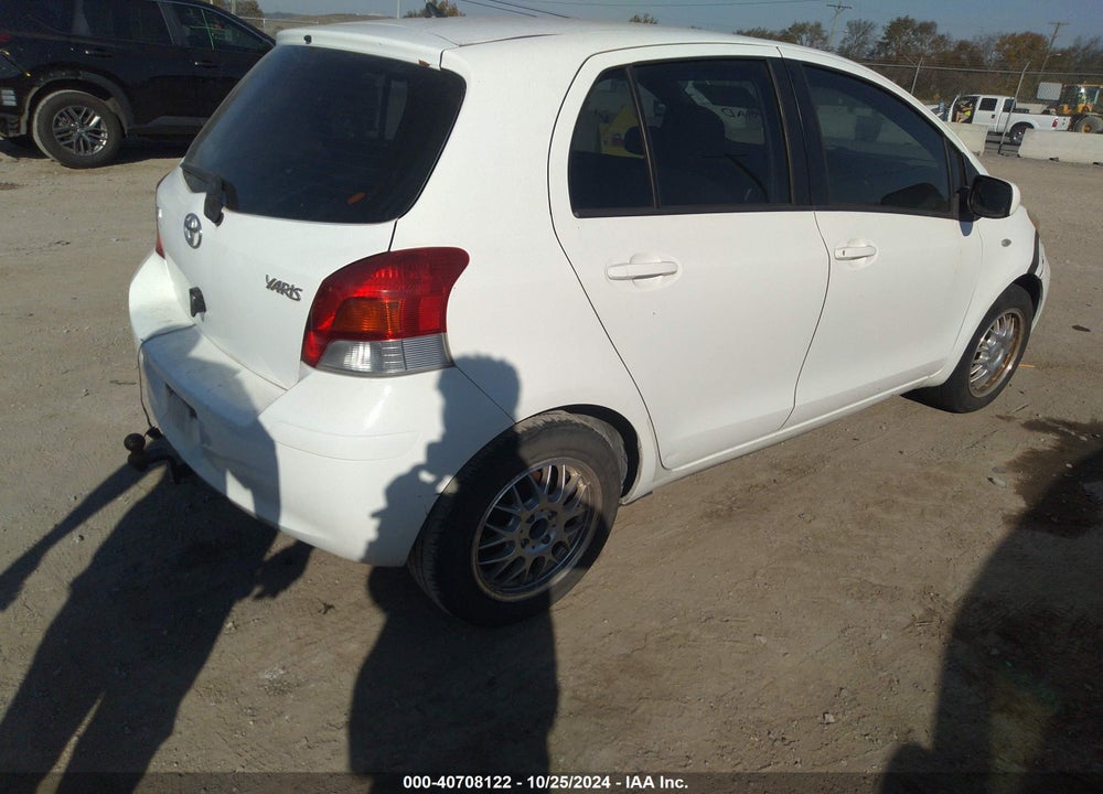 2010 TOYOTA YARIS VIN: JTDKT4K32A5315403