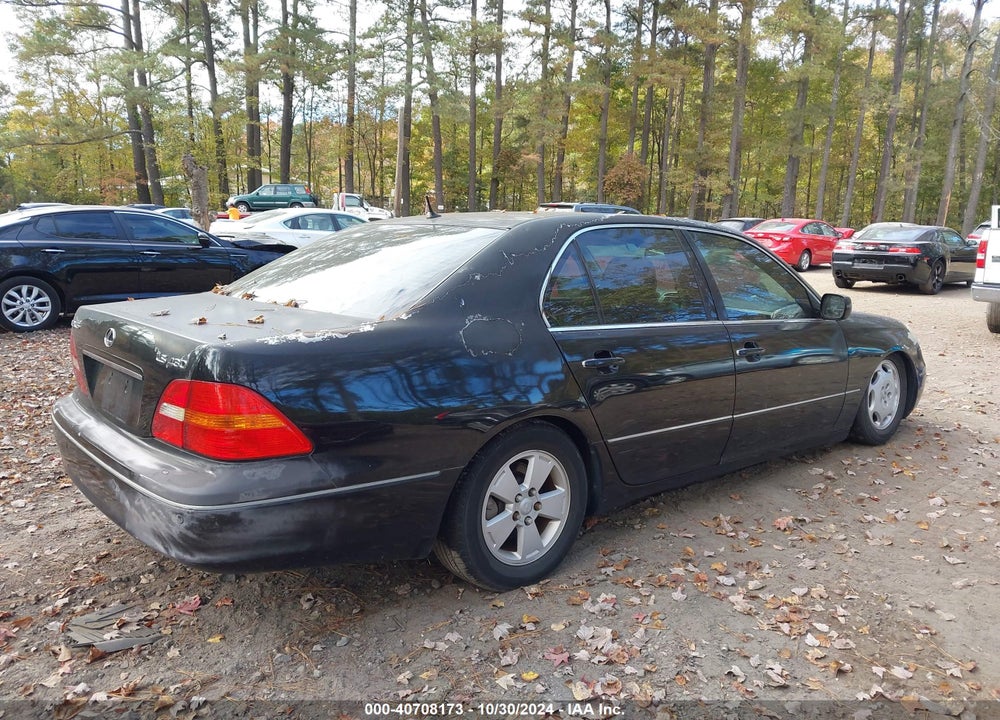 2001 LEXUS LS 430 VIN: JTHBN30F110051572