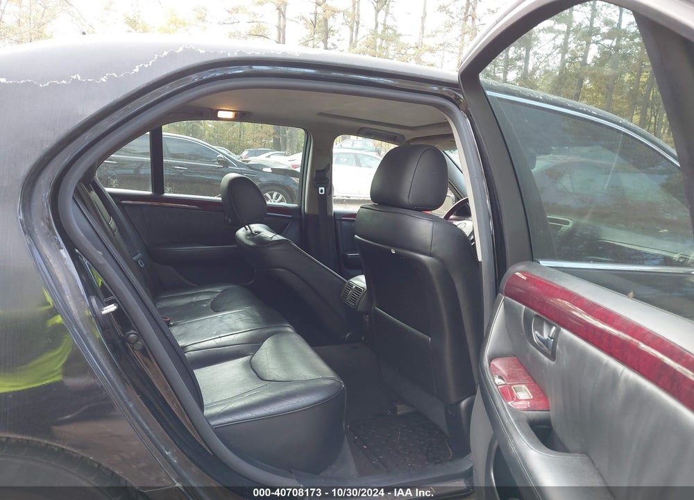 2001 LEXUS LS 430 VIN: JTHBN30F110051572