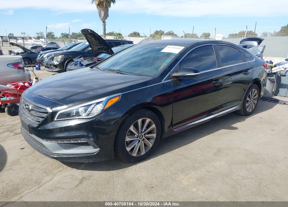 2016 HYUNDAI SONATA SPORT VIN: 5NPE34AF9GH403477