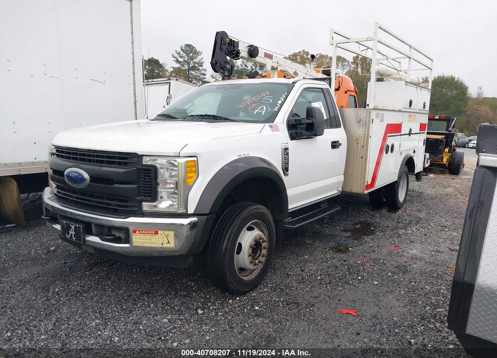 2017 FORD F-550 CHASSIS XL VIN: 1FDUF5GY9HEF22421