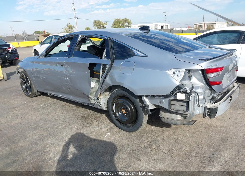 2021 HONDA ACCORD SPORT 2.0T VIN: 1HGCV2F31MA022571