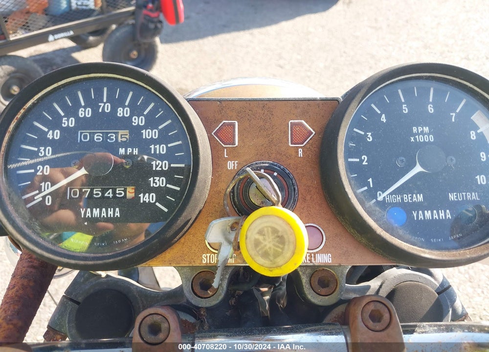 1975 YAMAHA XS650 VIN: 447125767