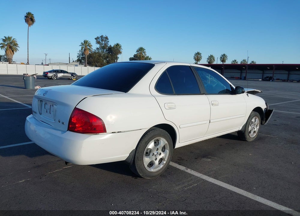 2006 NISSAN SENTRA 1.8 VIN: 3N1CB51D96L584824