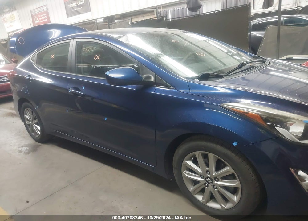 2016 HYUNDAI ELANTRA SE VIN: 5NPDH4AE1GH781684