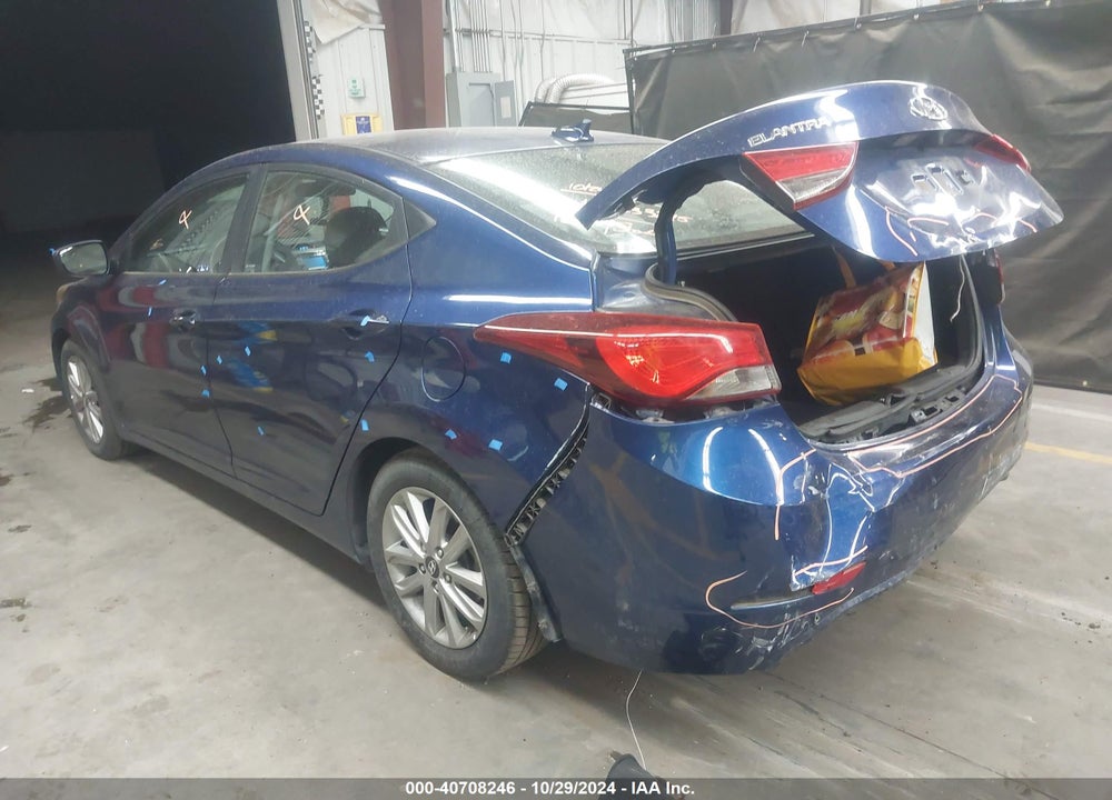 2016 HYUNDAI ELANTRA SE VIN: 5NPDH4AE1GH781684
