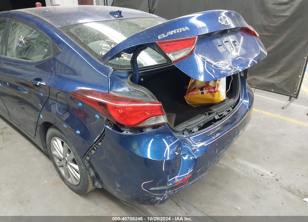 2016 HYUNDAI ELANTRA SE VIN: 5NPDH4AE1GH781684