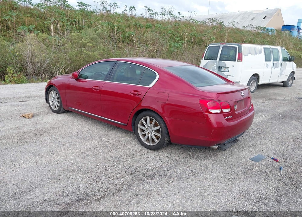 2006 LEXUS GS 300 VIN: JTHBH96SX65044127
