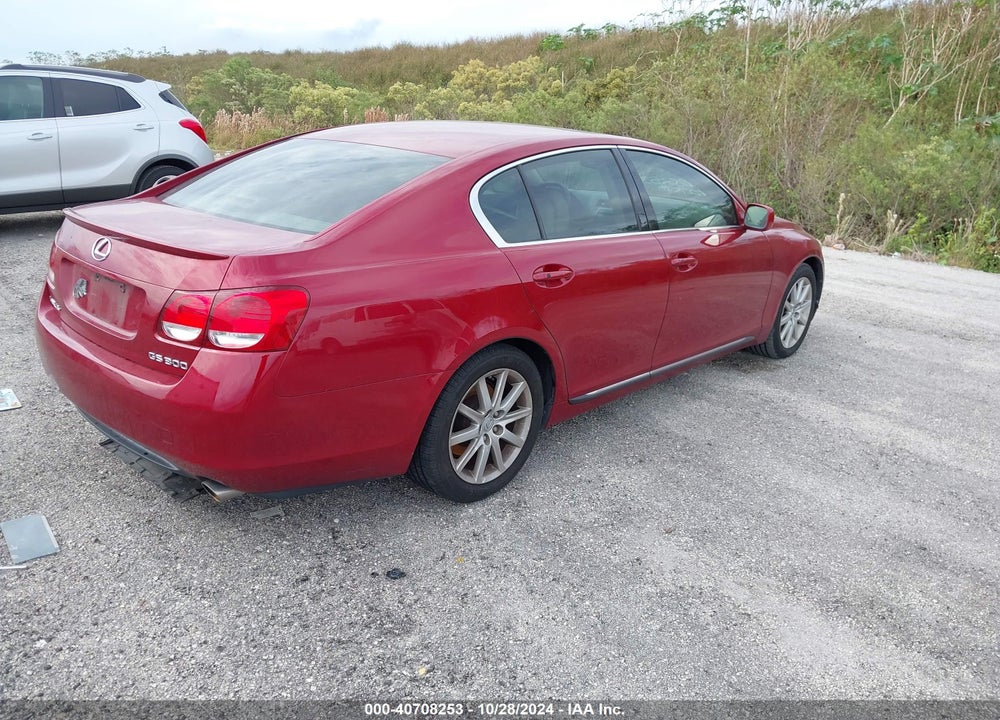2006 LEXUS GS 300 VIN: JTHBH96SX65044127