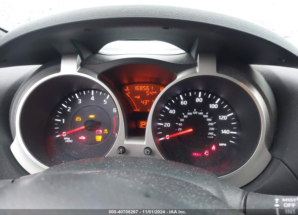 2011 NISSAN JUKE SV VIN: JN8AF5MV8BT026549