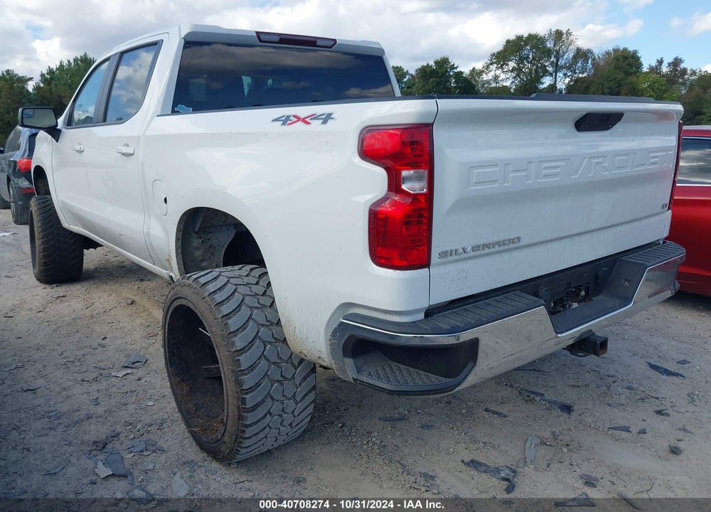 2021 CHEVROLET SILVERADO 1500 4WD  SHORT BED LT/4WD  STANDARD BED LT VIN: 1GCUYDED6MZ203585