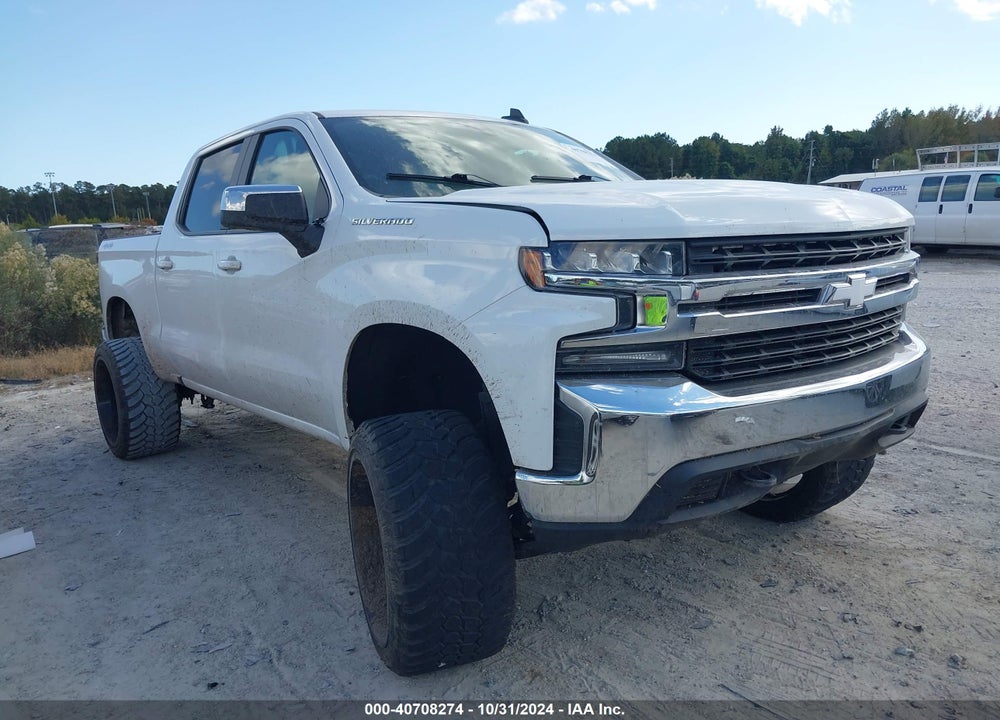 2021 CHEVROLET SILVERADO 1500 4WD  SHORT BED LT/4WD  STANDARD BED LT VIN: 1GCUYDED6MZ203585
