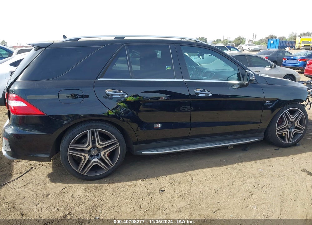 2012 MERCEDES-BENZ ML 63 AMG 4MATIC VIN: 4JGDA7EB9CA063495