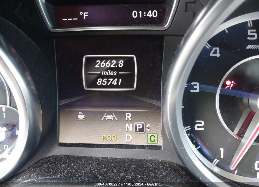 2012 MERCEDES-BENZ ML 63 AMG 4MATIC VIN: 4JGDA7EB9CA063495