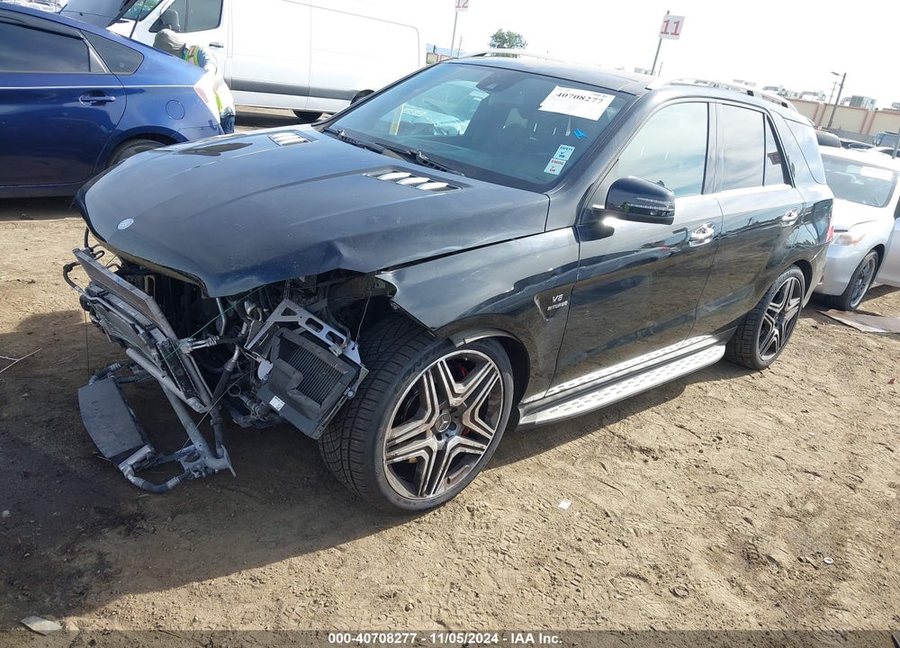 2012 MERCEDES-BENZ ML 63 AMG 4MATIC VIN: 4JGDA7EB9CA063495
