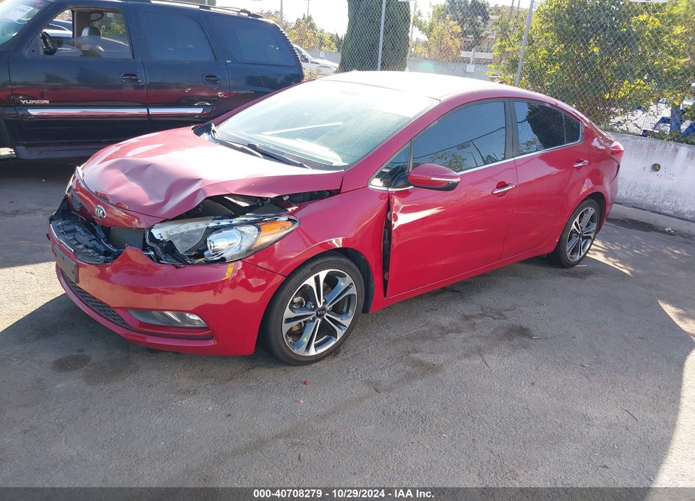 2016 KIA FORTE EX VIN: KNAFX4A8XG5528320
