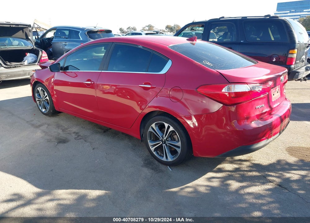 2016 KIA FORTE EX VIN: KNAFX4A8XG5528320