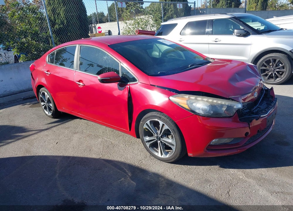 2016 KIA FORTE EX VIN: KNAFX4A8XG5528320