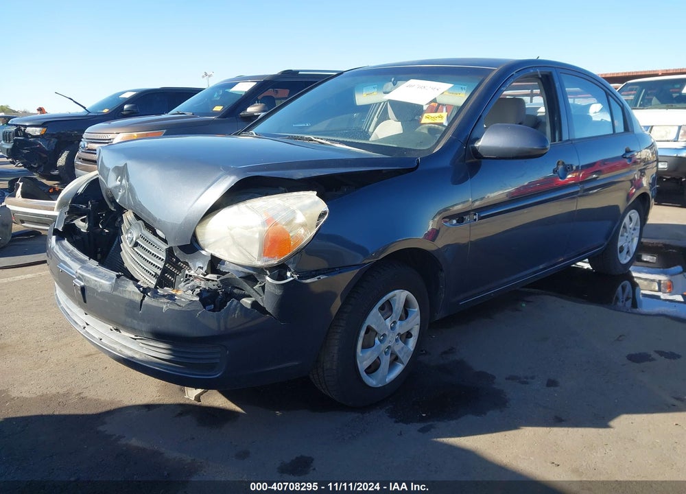 2009 HYUNDAI ACCENT GLS VIN: KMHCN46C89U325780