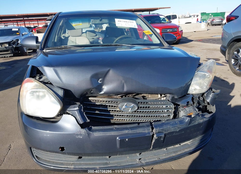 2009 HYUNDAI ACCENT GLS VIN: KMHCN46C89U325780