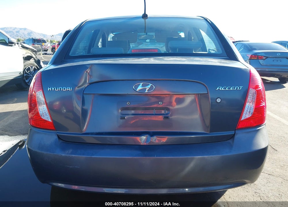 2009 HYUNDAI ACCENT GLS VIN: KMHCN46C89U325780