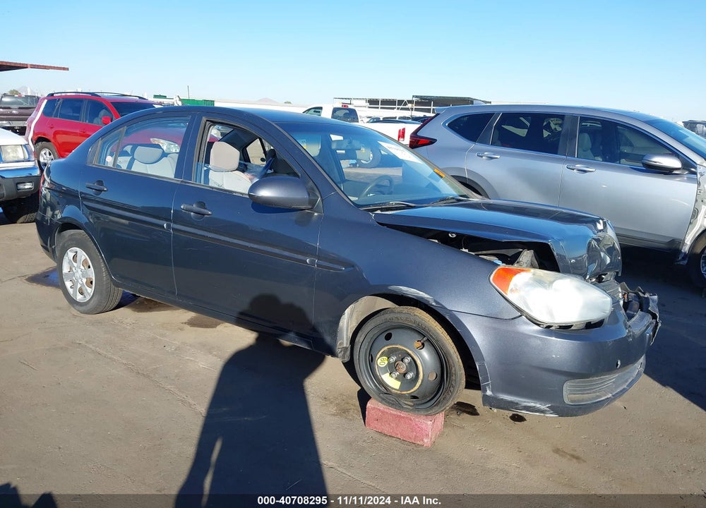 2009 HYUNDAI ACCENT GLS VIN: KMHCN46C89U325780