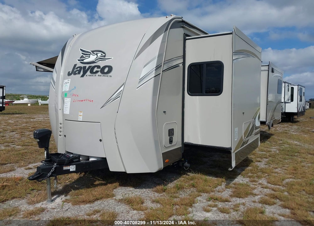2019 JAYCO EAGLE TRAVEL TRAILER VIN: 1UJBJ0BU4K1EE0160