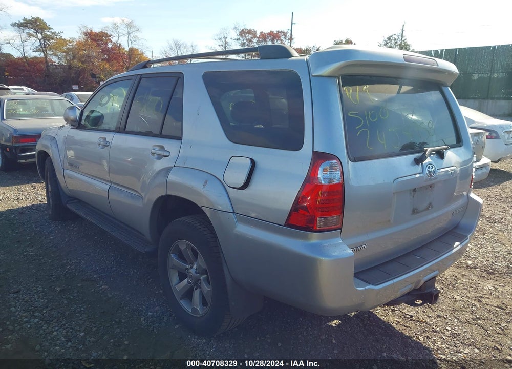2006 TOYOTA 4RUNNER LIMITED V8 VIN: JTEBT17RX68035547