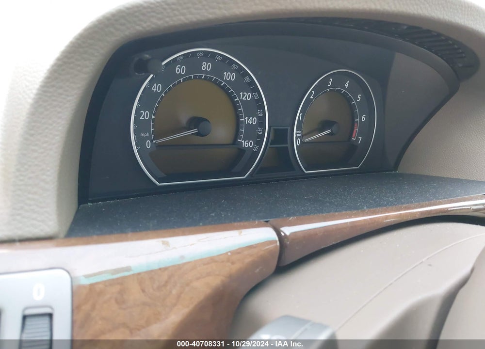 2007 BMW 750I VIN: WBAHL83527DT09923