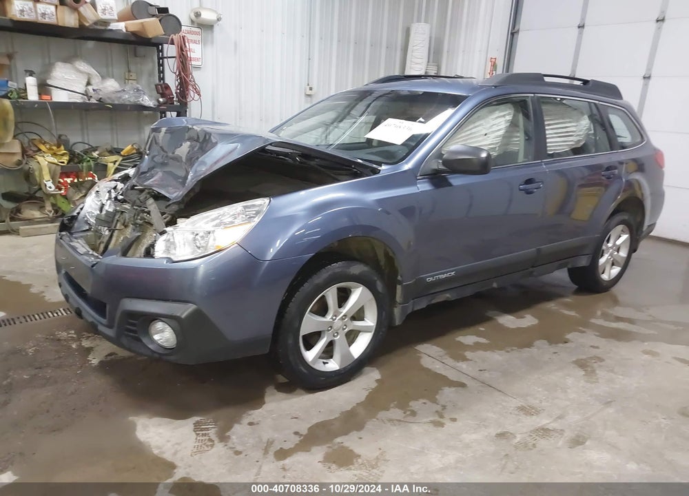 2014 SUBARU OUTBACK 2.5I VIN: 4S4BRBAC0E3261018