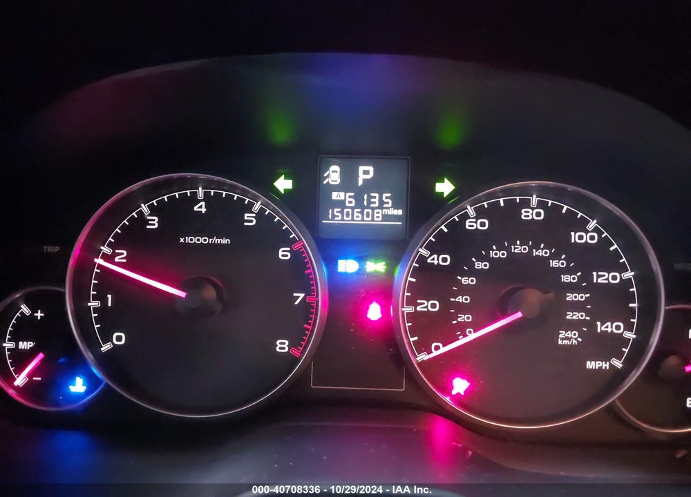 2014 SUBARU OUTBACK 2.5I VIN: 4S4BRBAC0E3261018