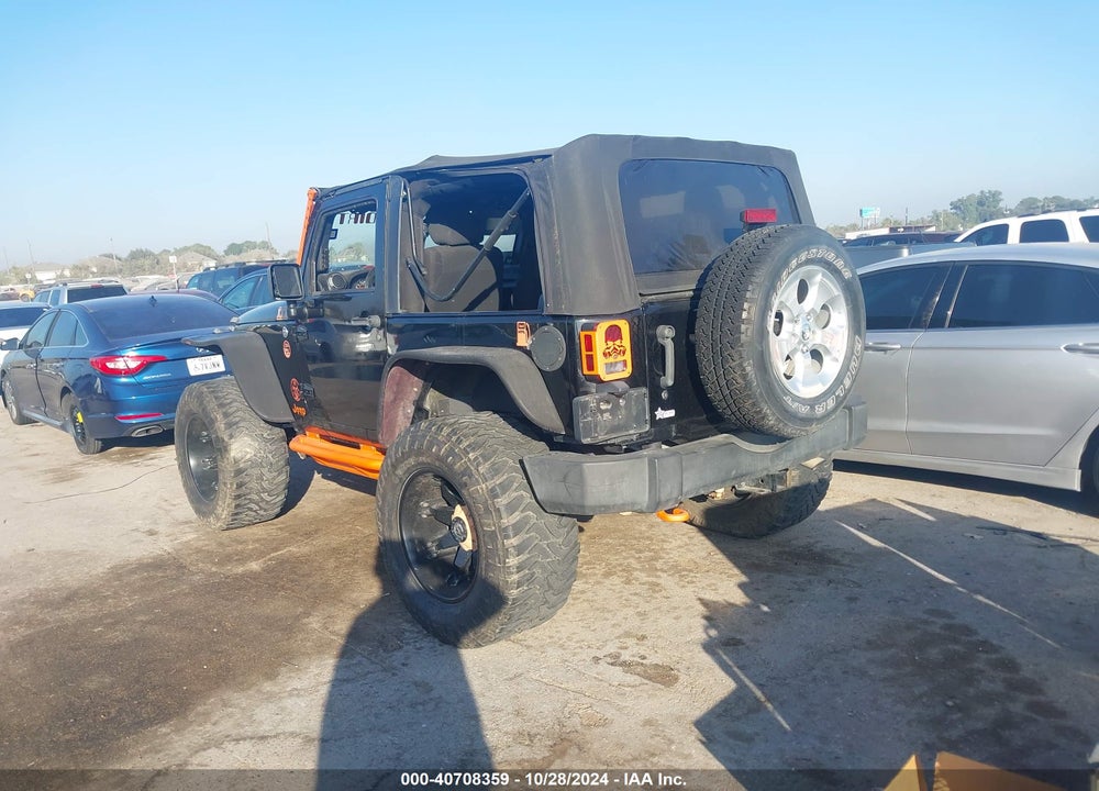 2012 JEEP WRANGLER SPORT VIN: 1C4AJWAG7CL253044