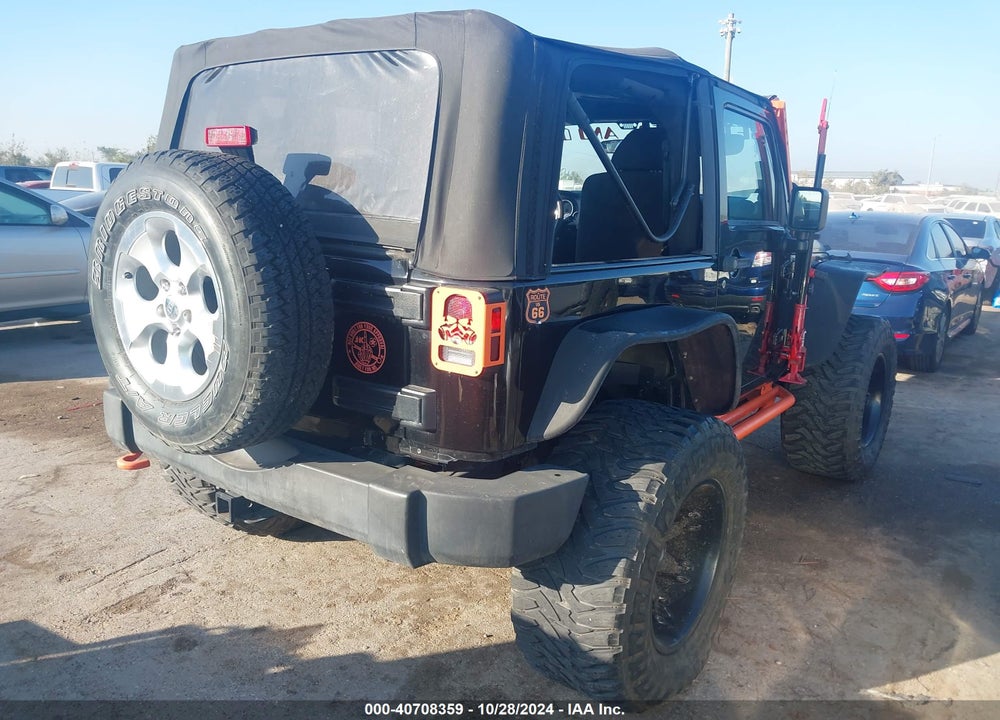 2012 JEEP WRANGLER SPORT VIN: 1C4AJWAG7CL253044