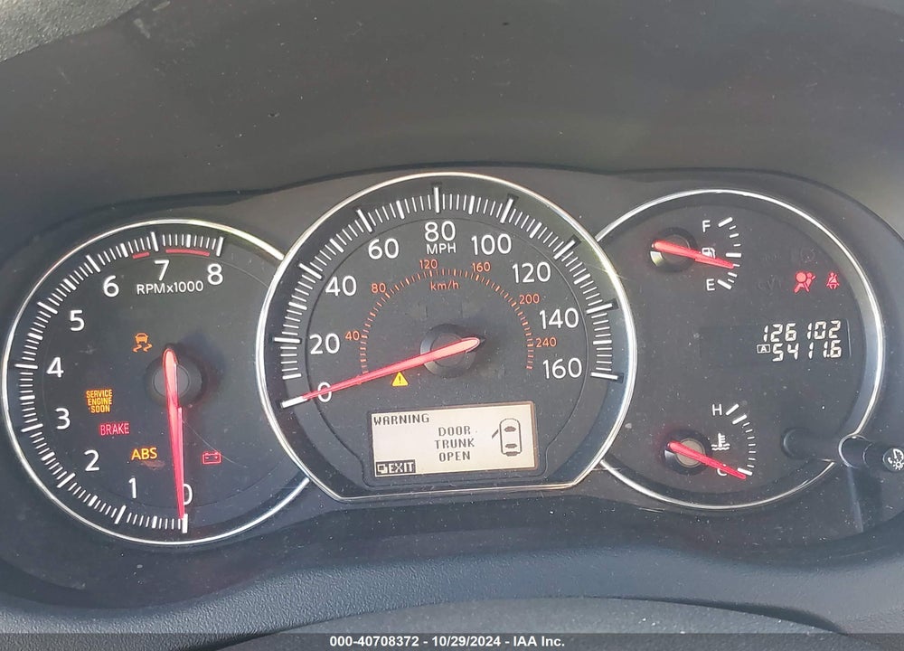 2012 NISSAN MAXIMA 3.5 SV VIN: 1N4AA5AP9CC816689