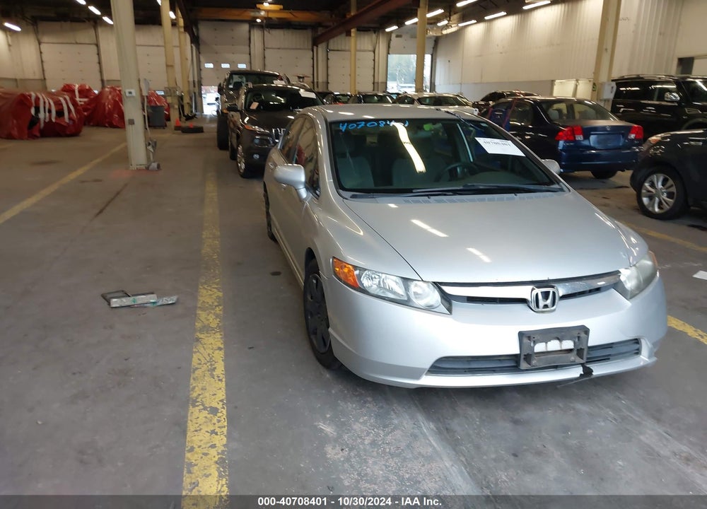 2008 HONDA CIVIC LX VIN: 1HGFA16518L044648