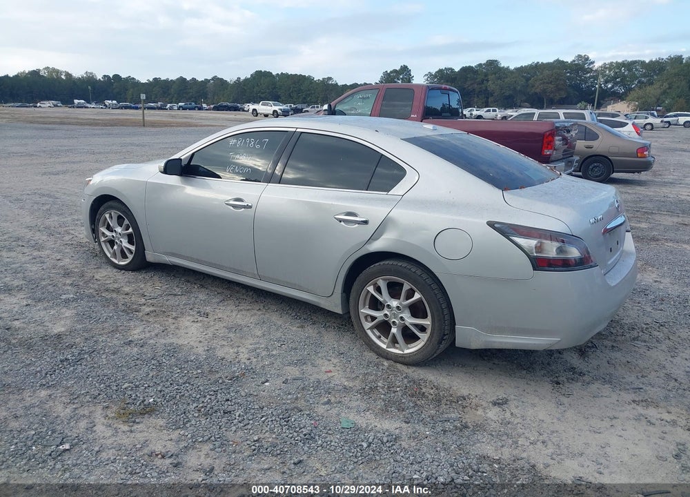 2013 NISSAN MAXIMA 3.5 SV VIN: 1N4AA5AP9DC819867