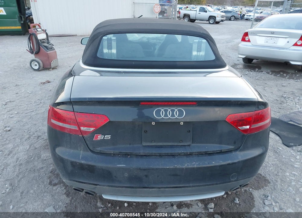 2011 AUDI S5 3.0 PREMIUM PLUS VIN: WAUVGAFH5BN009414