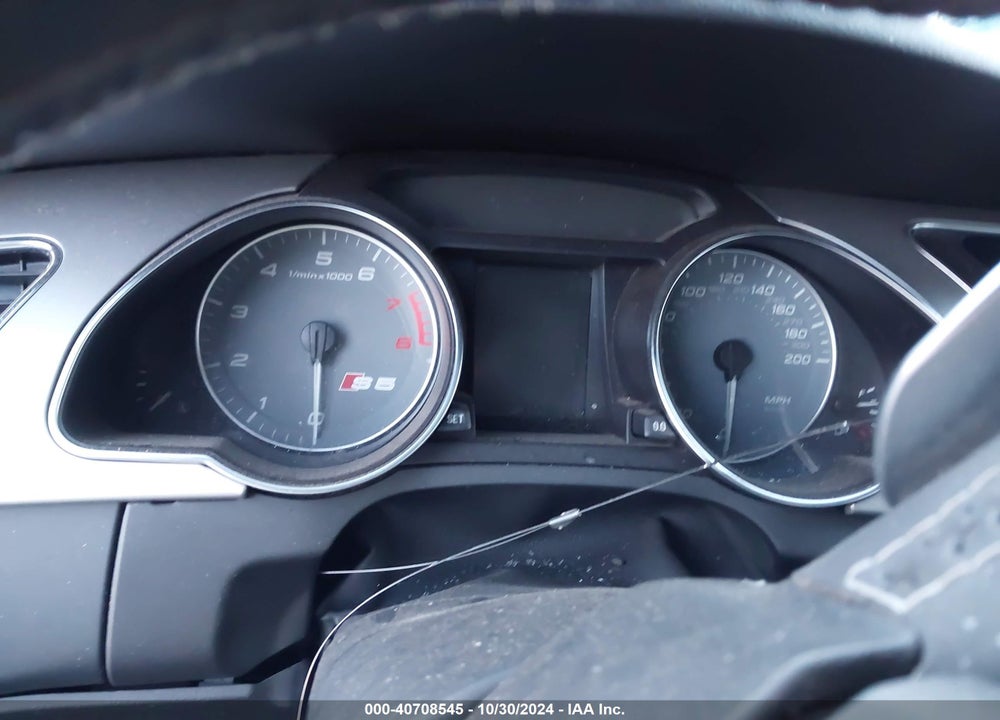 2011 AUDI S5 3.0 PREMIUM PLUS VIN: WAUVGAFH5BN009414