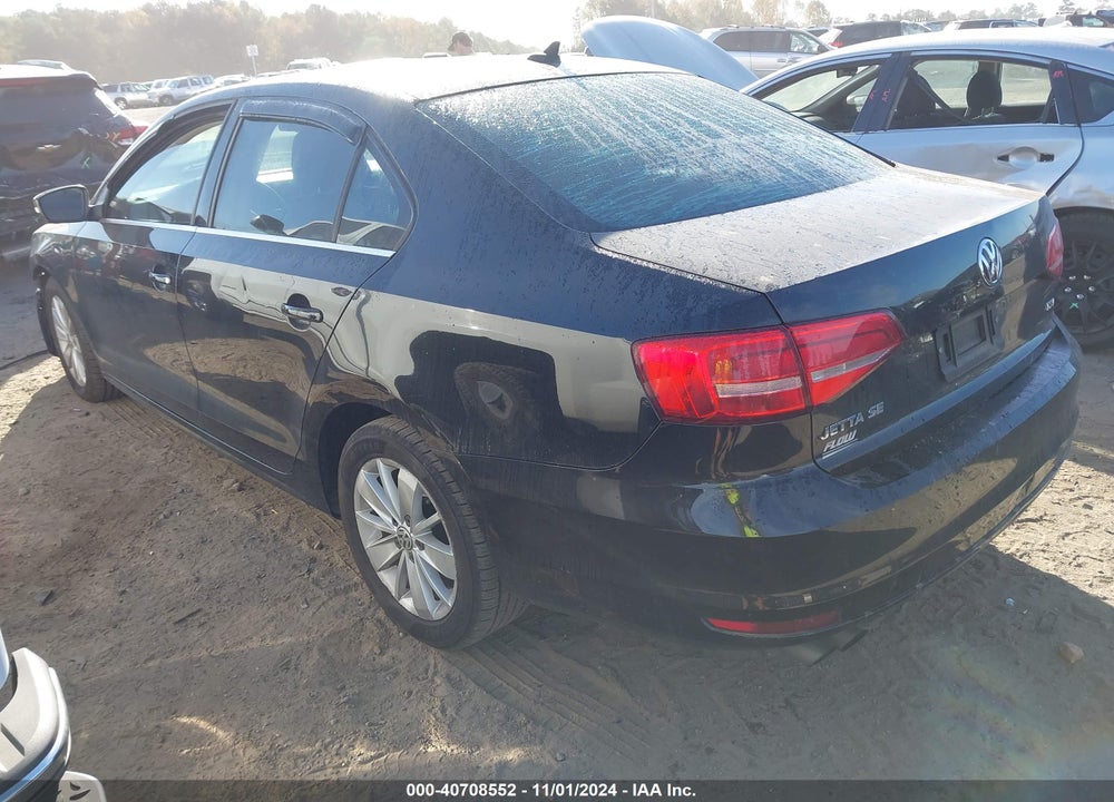 2015 VOLKSWAGEN JETTA 1.8T SE VIN: 3VWD07AJ3FM307442