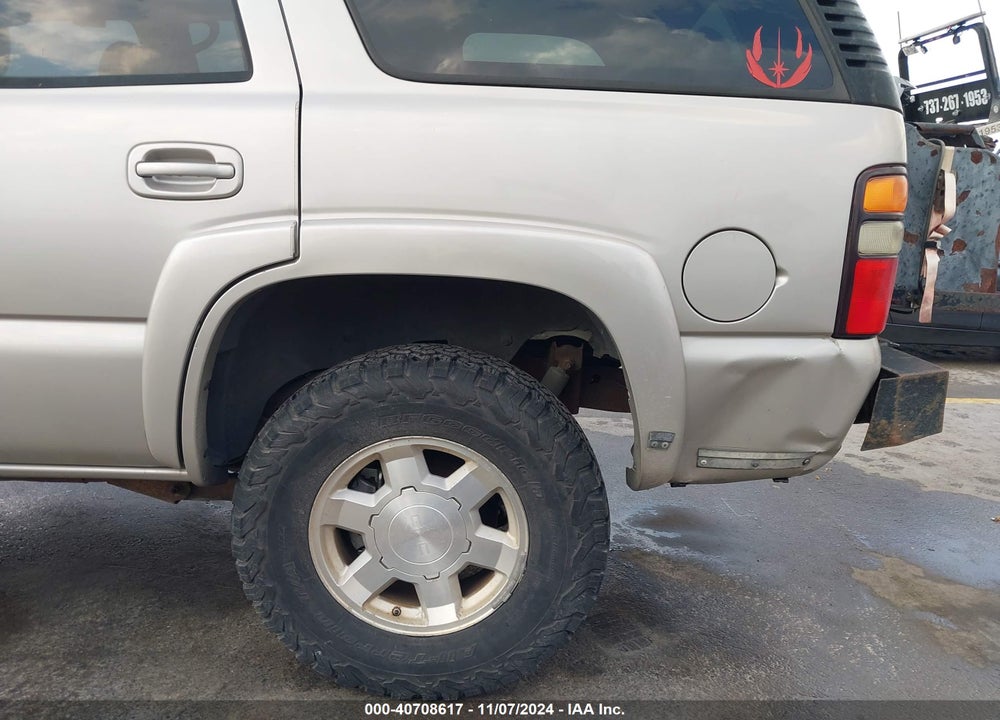 2004 CHEVROLET TAHOE Z71 VIN: 1GNEK13Z54R177443