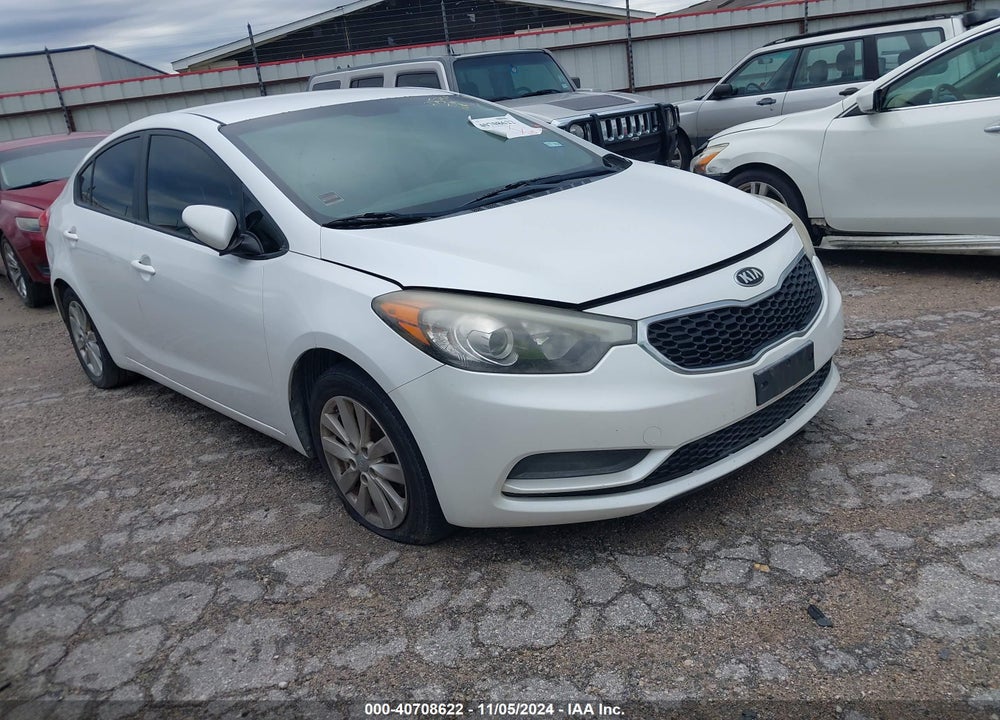 2014 KIA FORTE LX VIN: KNAFX4A62E5235250