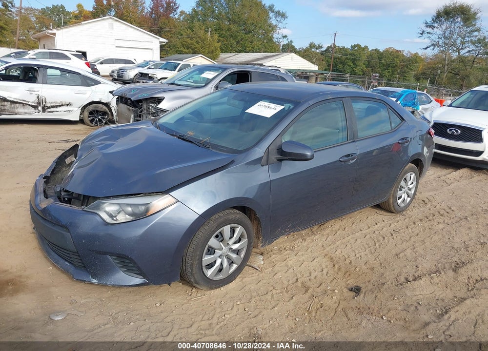 2014 TOYOTA COROLLA LE VIN: 2T1BURHE9EC073558