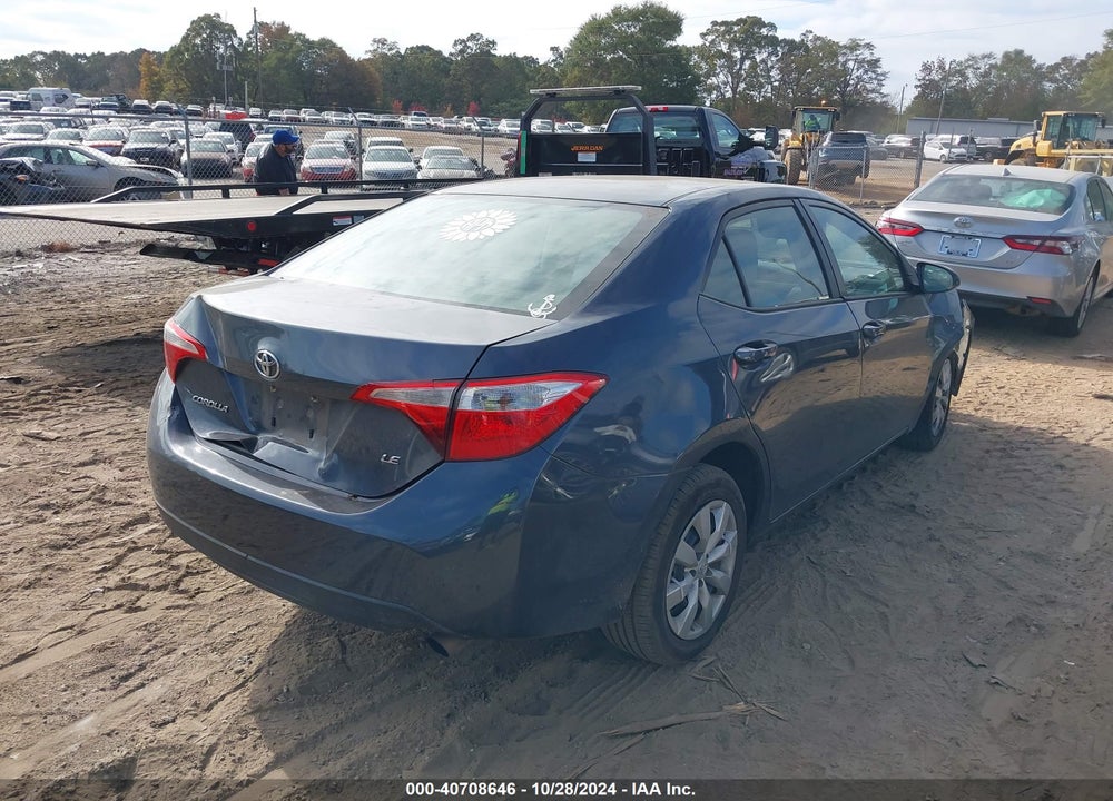 2014 TOYOTA COROLLA LE VIN: 2T1BURHE9EC073558