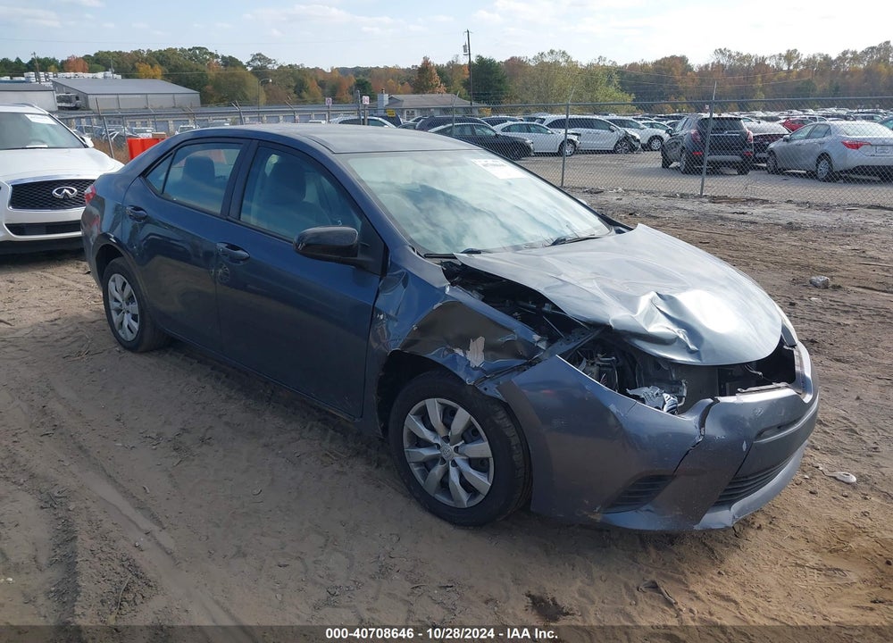 2014 TOYOTA COROLLA LE VIN: 2T1BURHE9EC073558