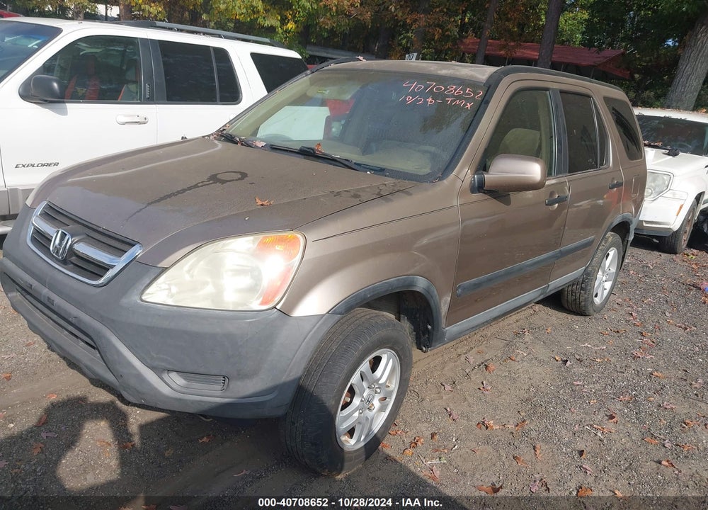 2004 HONDA CR-V EX VIN: SHSRD78854U236111