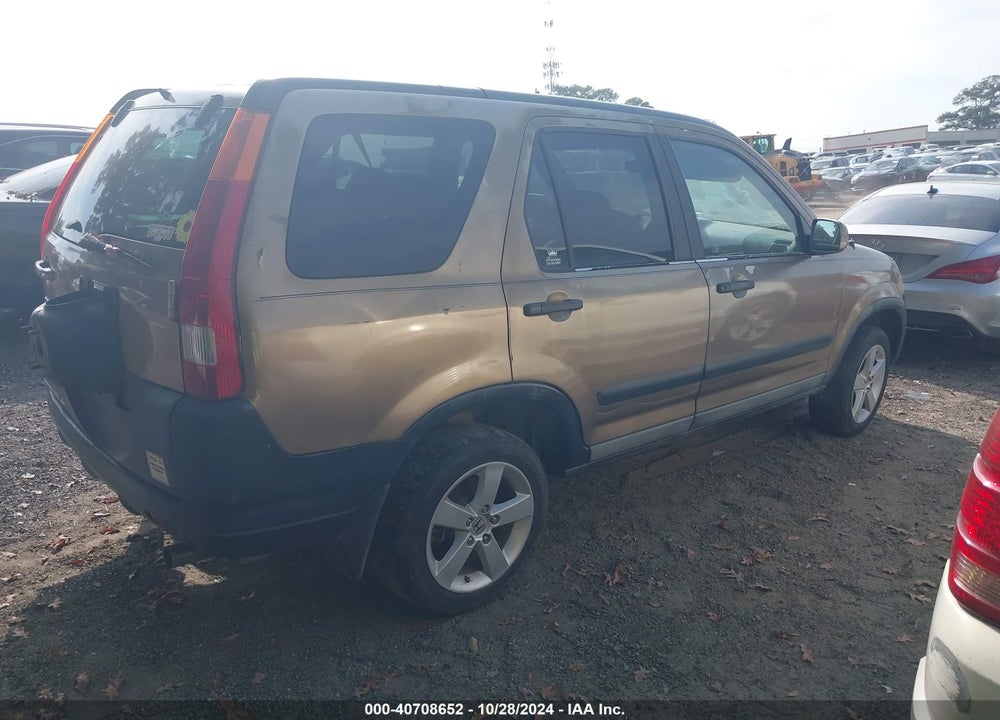 2004 HONDA CR-V EX VIN: SHSRD78854U236111