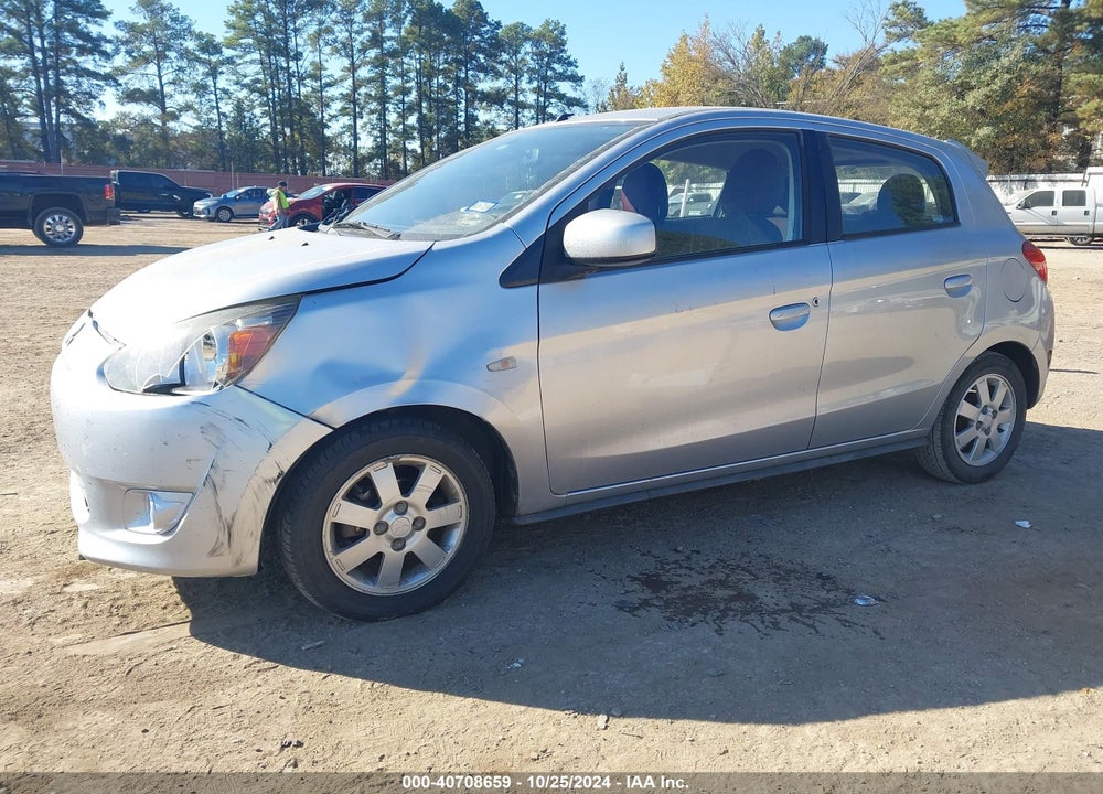 2014 MITSUBISHI MIRAGE ES VIN: ML32A4HJ0EH015734