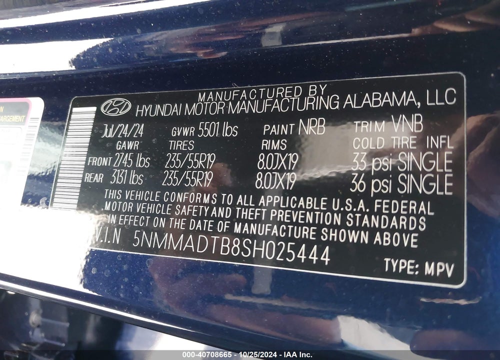 2025 GENESIS GV70 2.5T AWD VIN: 5NMMADTB8SH025444