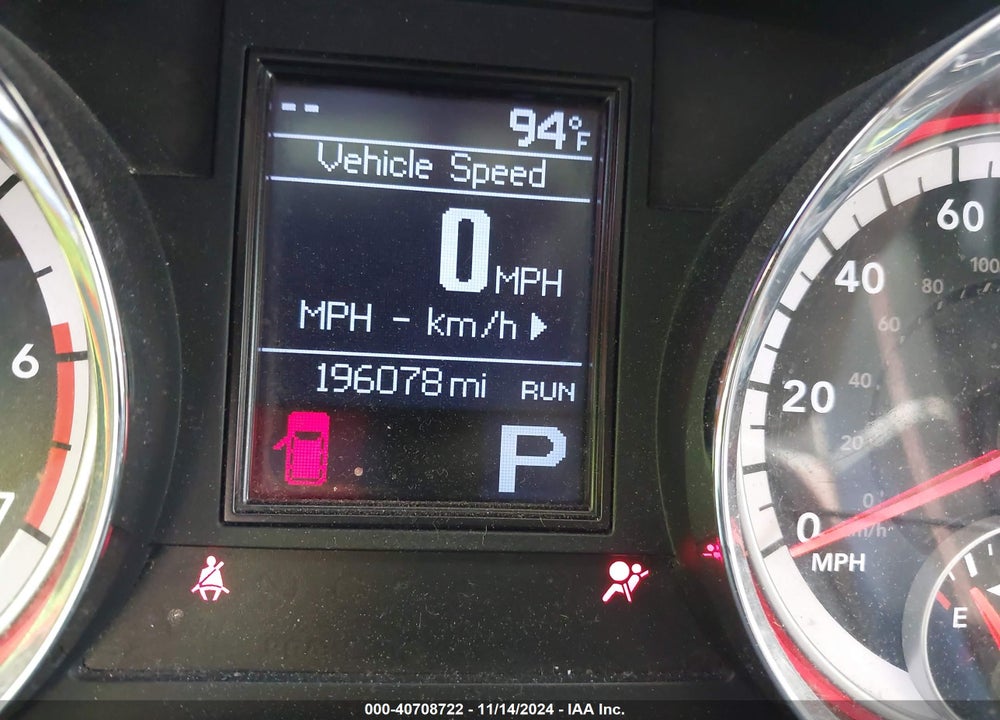 2012 DODGE DURANGO R/T VIN: 1C4SDHCT6CC121720
